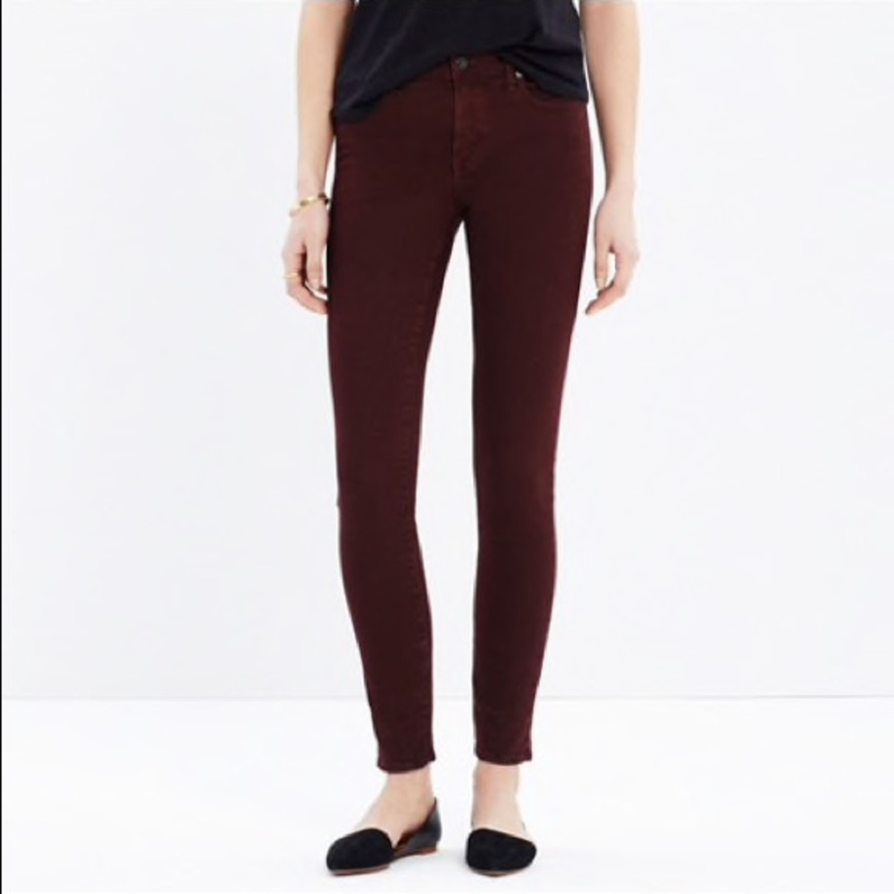 NWT Madewell High Riser Skinny Jean